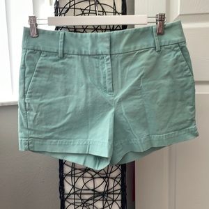 LOFT turquoise shorts 4P 3.5 inseam